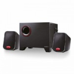 Ewent EW3505 luidspreker set 2.1 kanalen 15 W Zwart