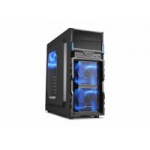 Sharkoon Case VG5-W / ATX / Micro-ATX / 3.0 USB / BLUE