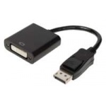 Valueline VLCP37250B02 0.2m DVI-D DisplayPort Zwart video kabel adapter