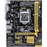 Asus H81M-K / 1150  / SATA-3 / USB3.0 / DVI / mATX moederbord