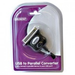 Ewent EW1118 kabeladapter/verloopstukje USB IEEE1284 Zwart