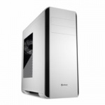 Sharkoon BW9000-W Midi-Toren Zwart, Wit computerbehuizing