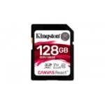 Kingston Technology SD Canvas React flashgeheugen 128 GB SDXC Klasse 10 UHS-I
