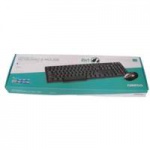 Platinet Omega Wired Desktopset (keyboard + mouse) USB Black