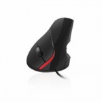 Ewent EW3156 muis USB Optisch 1000 DPI Zwart, Rood
