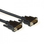 Ewent EW9835 2m DVI-D DVI-D Zwart DVI kabel