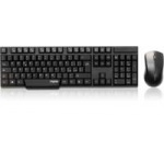 Rapoo 1830 RF Draadloos QWERTY Nederlands Zwart