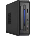 Case 820-02B-C Mini-ITX/ 65W ext. PSU / Card Reader / USB3