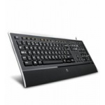 Logitech K740 USB QWERTY Internationaal EER + Noordzee Zwart toetsenbord