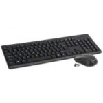 Omega OKM071B toetsenbord RF Draadloos QWERTY Amerikaans Engels Zwart