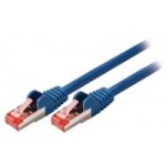 S/FTP CAT6 RJ45netwerkkabel 3,00 m blauw