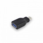 Ewent EW9642 kabeladapter/verloopstukje USB Type-C USB Type-A Zwart