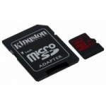 Kingston Technology microSDHC/SDXC UHS-I U3 32GB 32GB MicroSDXC UHS Klasse 3 flashgeheugen