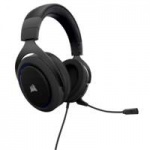 Corsair HS50 Stereofonisch Hoofdband Zwart, Blauw hoofdtelefoon