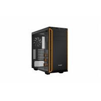 be quiet! Pure Base 600 Window Midi-Toren Zwart, Oranje computerbehuizing