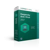 Kaspersky Lab Anti-Virus 2017 Base license 1gebruiker(s) 1jaar FRANS