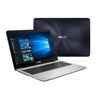 ASUS F556UQ-DM1298T 2.70GHz i7-7500U 15.6" 1920 x 1080Pixels Blauw, Roestvrijstaal Notebook