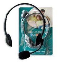 Ewent EW3563 Stereofonisch Hoofdband Zwart hoofdtelefoon