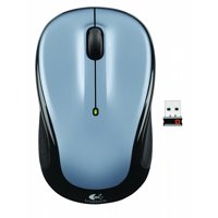 Logitech M325 muis RF Draadloos Optisch 1000 DPI Ambidextrous Zwart, Zilver
