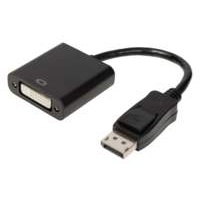 Valueline VLCP37250B02 0.2m DVI-D DisplayPort Zwart video kabel adapter
