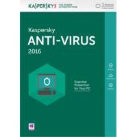 Kaspersky Lab Anti-Virus 2016 Base license 3gebruiker(s) 1jaar
