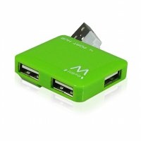 Ewent EW1127 480Mbit/s Groen hub & concentrator