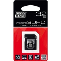Goodram Micro SD + Adapter 32GB Class10 UHS I