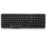 Rapoo E1050 RF Draadloos QWERTY Nederlands Zwart toetsenbord