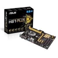 Asus H81M-K / 1150  / SATA-3 / USB3.0 / DVI / mATX moederbord
