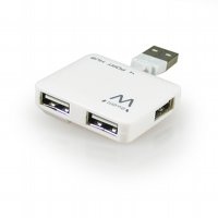 Ewent EW1125 480Mbit/s Wit hub & concentrator