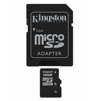Kingston Technology SDC4/16GB flashgeheugen MicroSDHC Klasse 4 Flash