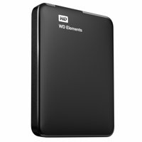 Western Digital WD Elements Portable 2.5 Inch externe HDD 2TB, Zwart