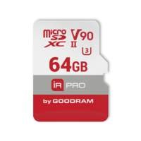 Goodram IRDM PRO MicroCard 64GB SDXC UHS-II Klasse 10 flashgeheugen