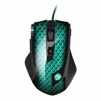 Sharkoon Drakonia USB Laser 5000DPI Rechtshandig muis