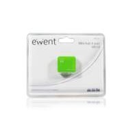 Ewent EW1127 480Mbit/s Groen hub & concentrator