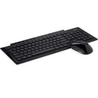 Rapoo 8200P RF Draadloos QWERTY Nederlands Zwart toetsenbord