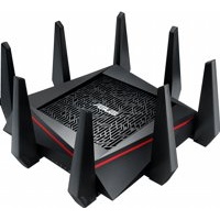 ASUS RT-AC5300 Tri-band (2.4 GHz / 5 GHz / 5 GHz) Gigabit Ethernet Zwart, Rood draadloze router