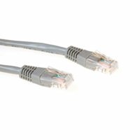 Ewent IM6003 3m Cat5e U/UTP (UTP) Grijs netwerkkabel