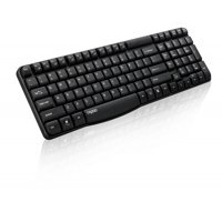 Rapoo E1050 RF Draadloos QWERTY Nederlands Zwart toetsenbord