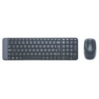 Logitech MK220 RF Draadloos QWERTY US International Zwart