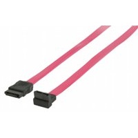 Kabel S-ATA Rood Haaks 0.50m