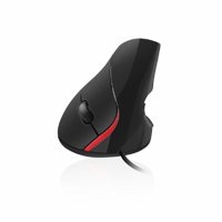 Ewent EW3156 muis USB Optisch 1000 DPI Zwart, Rood