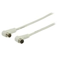 Valueline VLSP40100W200 20m Coax Coax Wit coax-kabel
