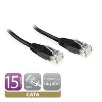 Ewent EW9531 2m Cat6 U/UTP (UTP) Zwart netwerkkabel