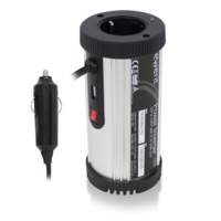 Ewent EW3990 Auto 150W Zwart, Zilver netvoeding & inverter