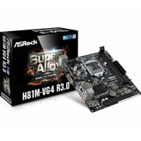 Asrock H81M-VG4 R3.0 Intel H81 Socket H3 (LGA 1150) Micro ATX moederbord
