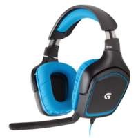 Logitech G430 Stereofonisch Hoofdband Zwart, Blauw hoofdtelefoon