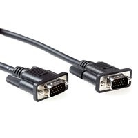 Ewent EW9880 1.8m VGA (D-Sub) VGA (D-Sub) Zwart VGA kabel