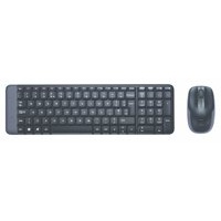 Logitech MK220 RF Draadloos QWERTY US International Zwart