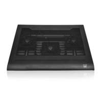 Ewent EW1254 16" Zwart notebook cooling pad